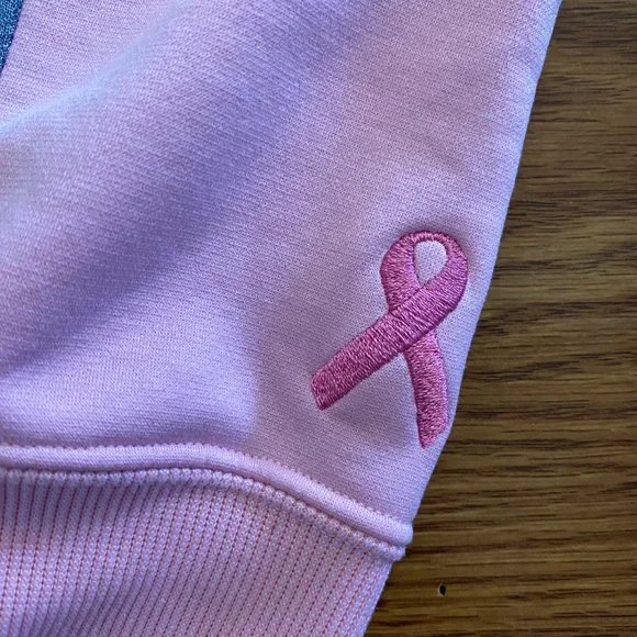 Under Armour Size LG Pink and Grey Hoddie - Picture 6 of 12